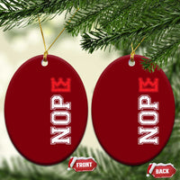 No Kings Ceramic Ornament In America Protest - Wonder Print Shop