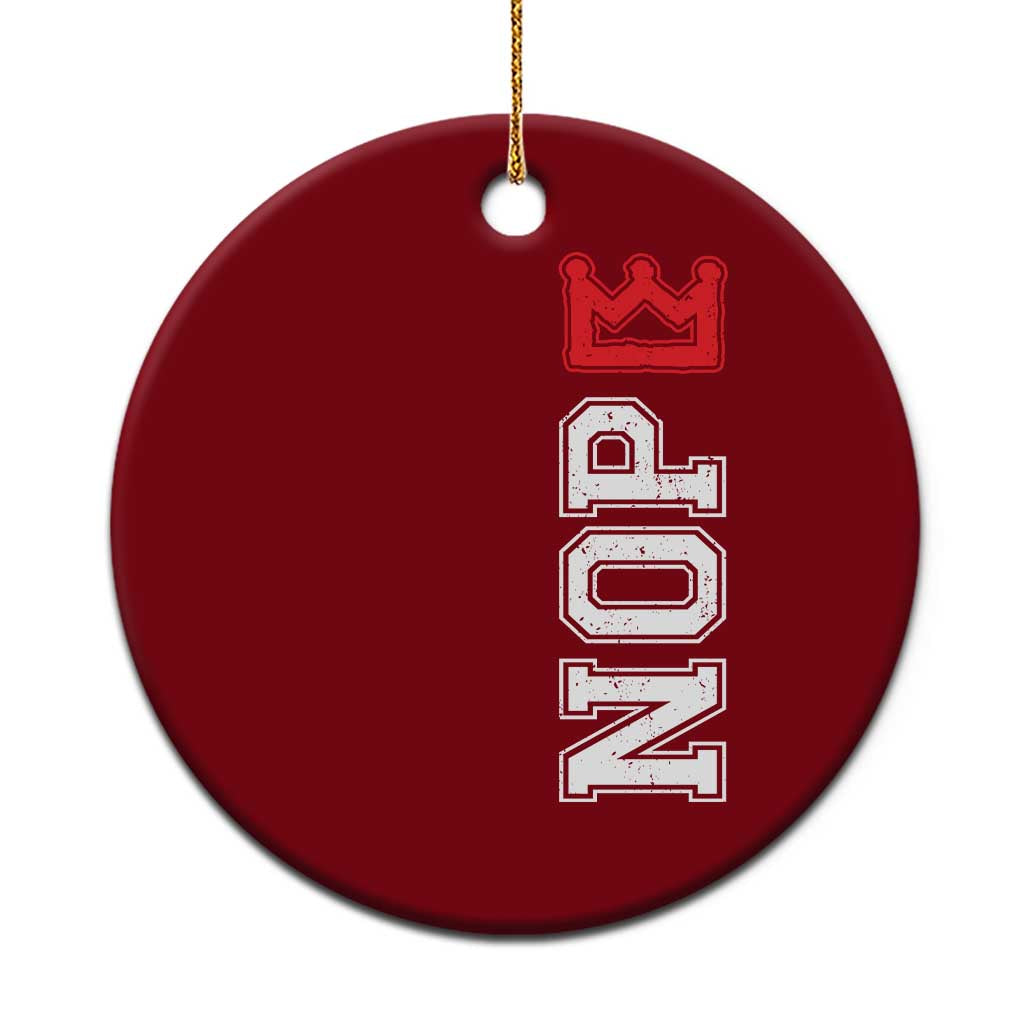 No Kings Ceramic Ornament In America Protest - Wonder Print Shop