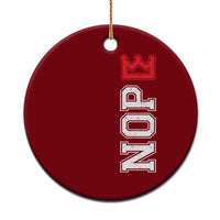 No Kings Ceramic Ornament In America Protest - Wonder Print Shop