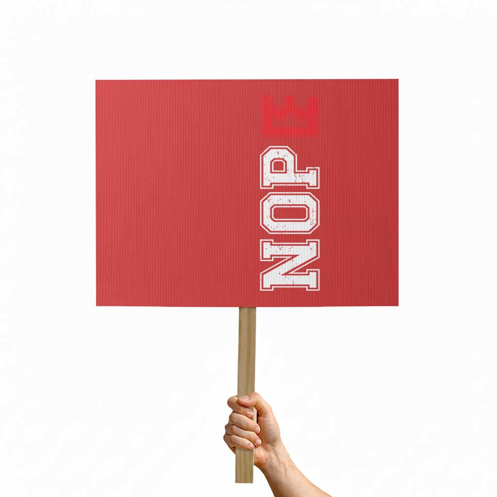 No Kings Protest Sign In America Protest - Wonder Print Shop
