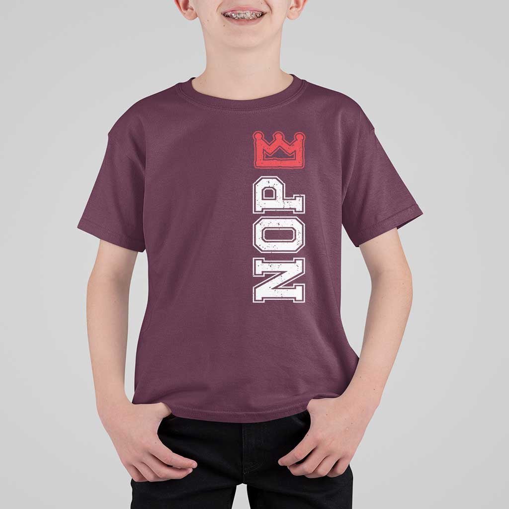 No Kings T Shirt For Kid In America Protest - Wonder Print Shop