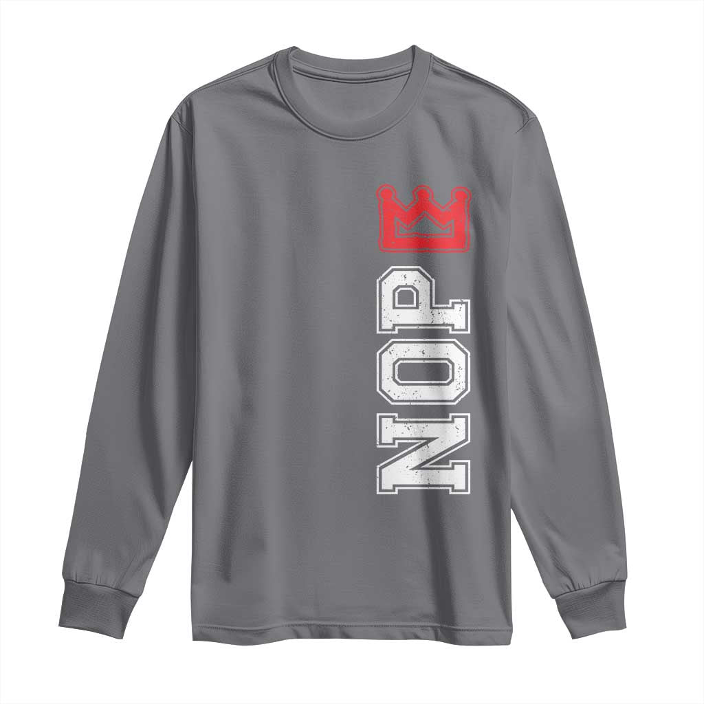 No Kings Long Sleeve Shirt In America Protest - Wonder Print Shop
