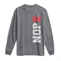 No Kings Long Sleeve Shirt In America Protest - Wonder Print Shop