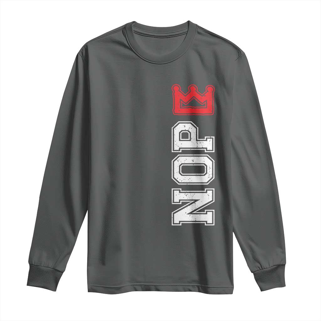 No Kings Long Sleeve Shirt In America Protest - Wonder Print Shop
