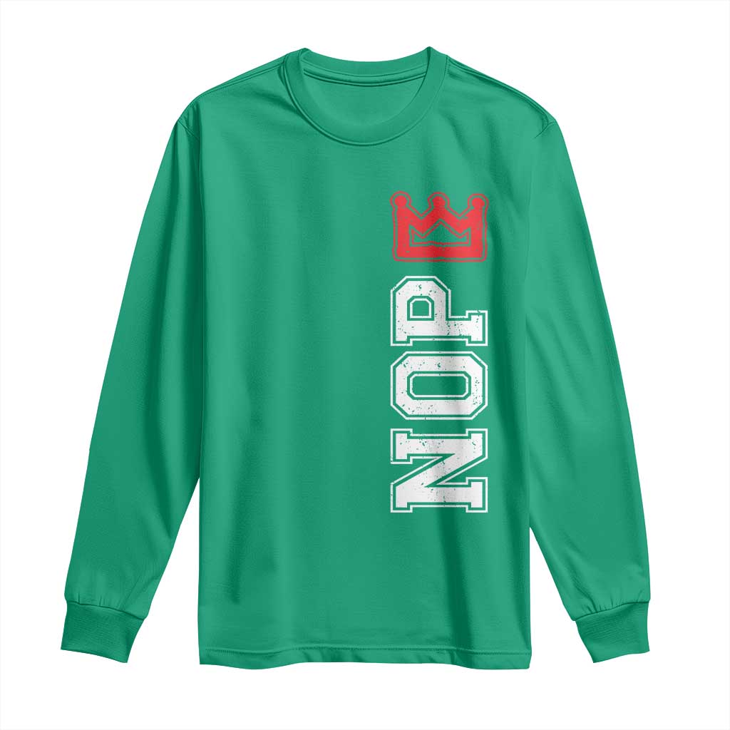 No Kings Long Sleeve Shirt In America Protest - Wonder Print Shop