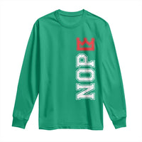 No Kings Long Sleeve Shirt In America Protest - Wonder Print Shop