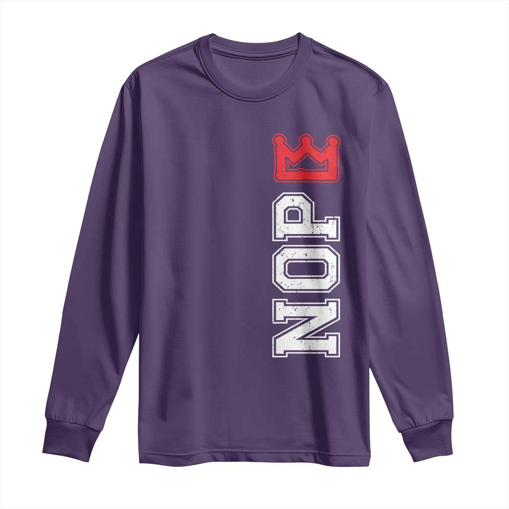 No Kings Long Sleeve Shirt In America Protest - Wonder Print Shop