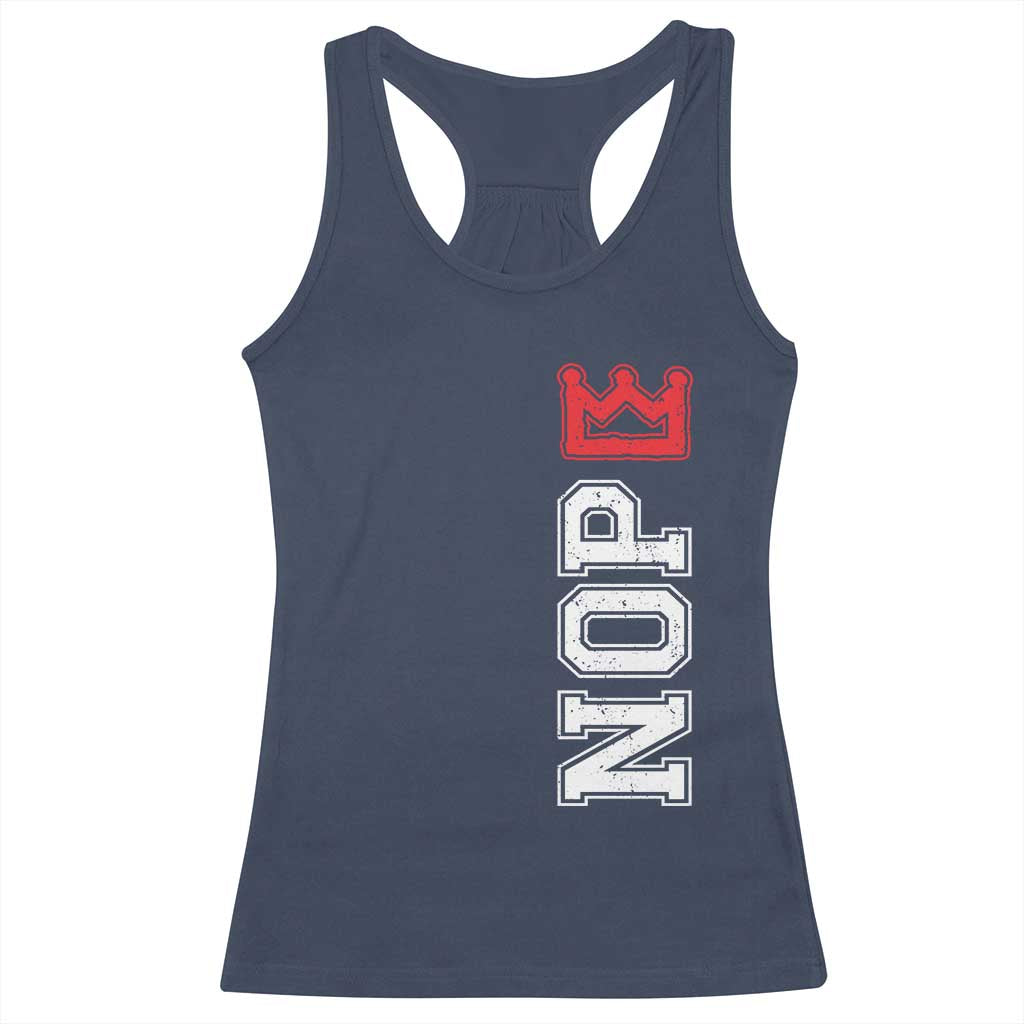 No Kings Racerback Tank Top In America Protest - Wonder Print Shop