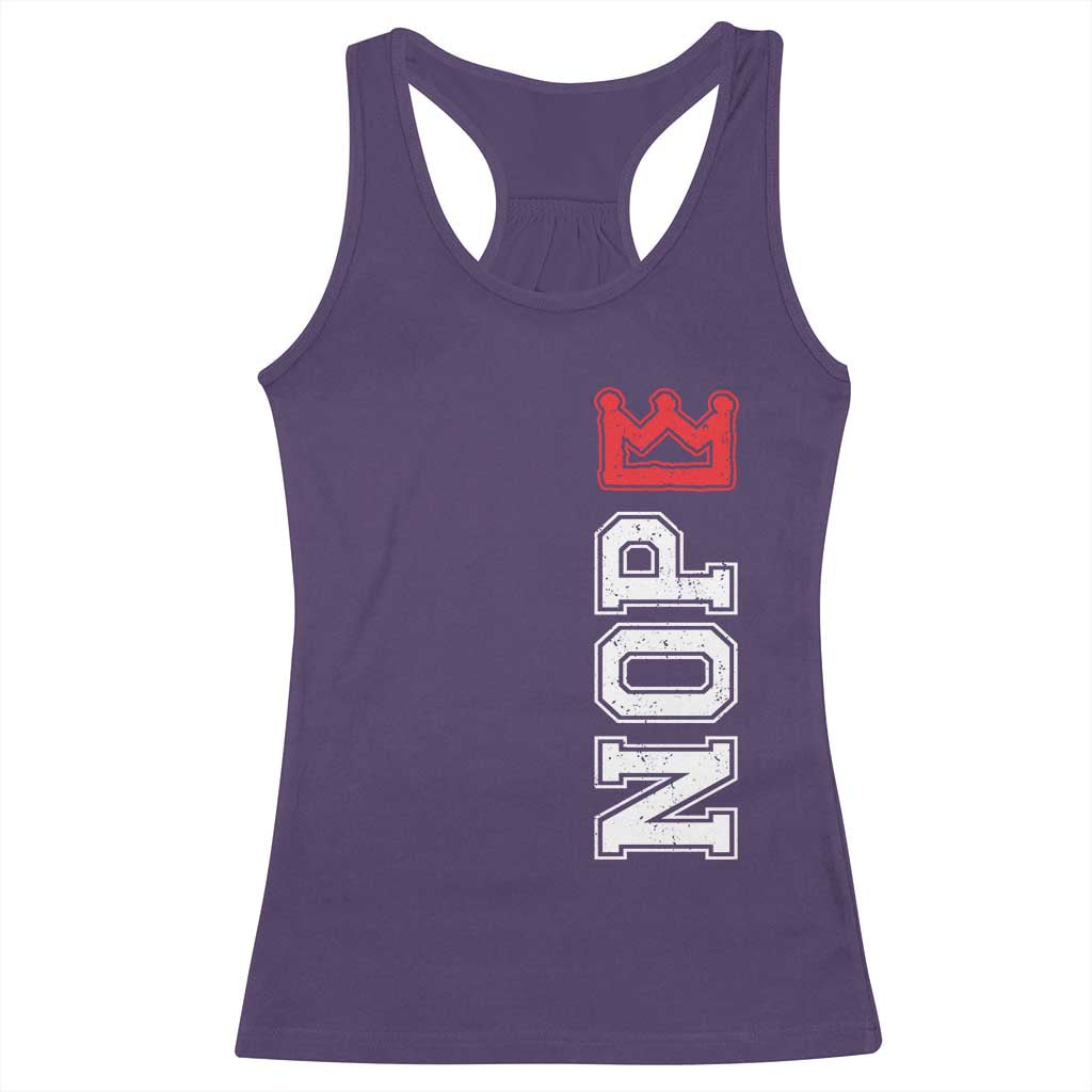 No Kings Racerback Tank Top In America Protest - Wonder Print Shop