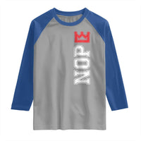 No Kings Raglan Shirt In America Protest - Wonder Print Shop