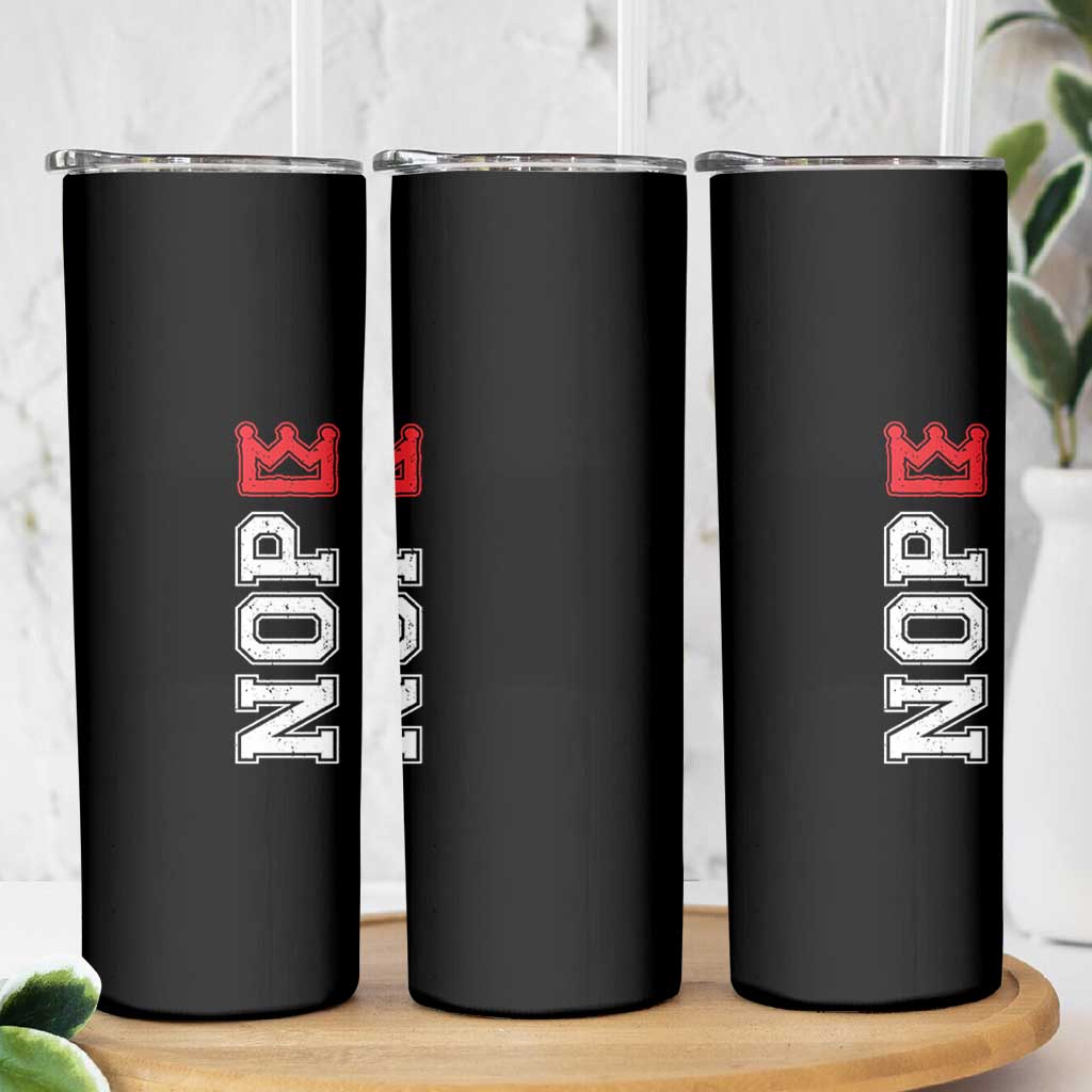 No Kings Skinny Tumbler In America Protest - Wonder Print Shop