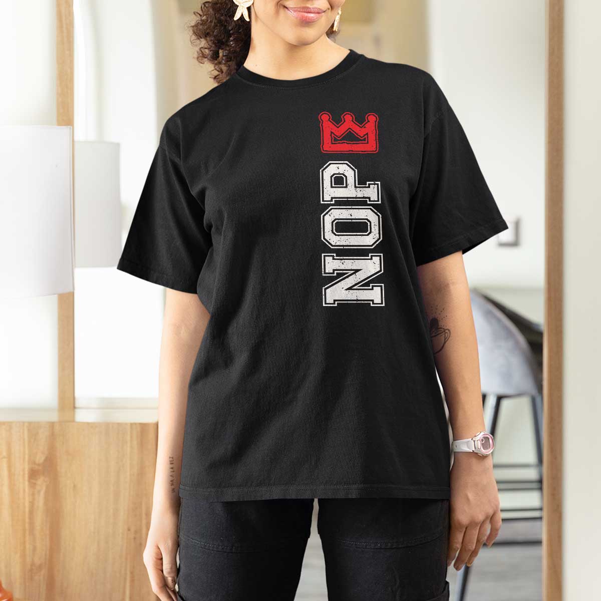 No Kings T Shirt For Women In America Protest - Wonder Print Shop