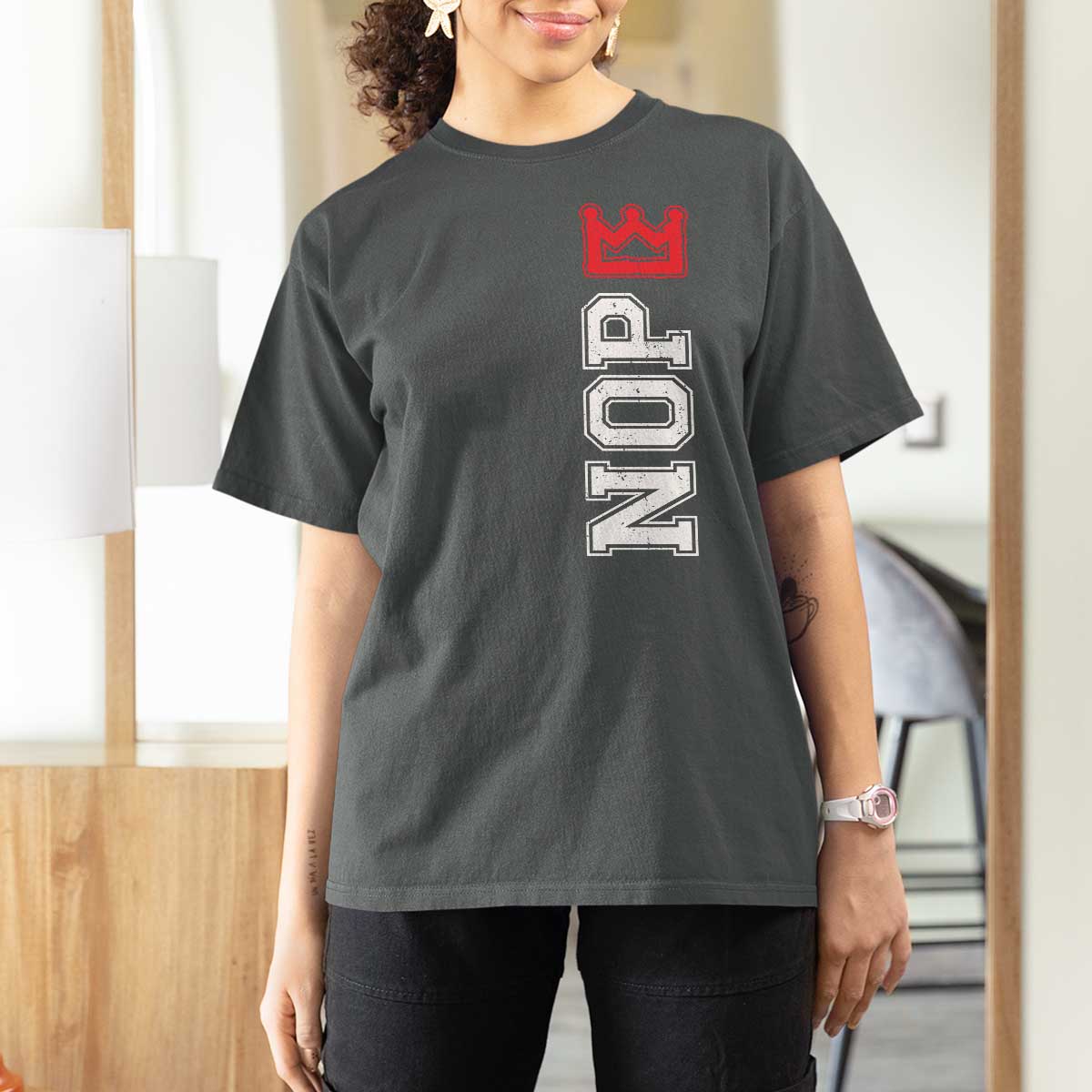 No Kings T Shirt For Women In America Protest - Wonder Print Shop