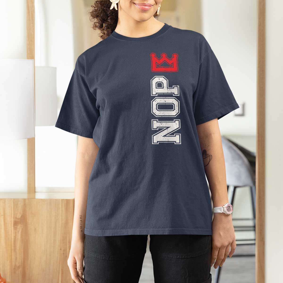 No Kings T Shirt For Women In America Protest - Wonder Print Shop