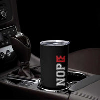 No Kings Tumbler Cup In America Protest - Wonder Print Shop