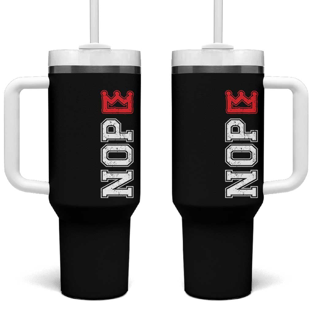 No Kings Tumbler With Handle In America Protest - Wonder Print Shop