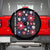 Subtle FDT Spare Tire Cover Boho Floral Red White Blue Social Justice - Wonder Print Shop