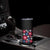 Subtle FDT Skinny Tumbler Boho Floral Red White Blue Social Justice - Wonder Print Shop