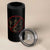 No Kings in America 4 in 1 Can Cooler Tumbler Skull Crown Nope Kings - Wonder Print Shop