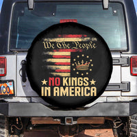 No Kings in America Spare Tire Cover Vintage Old American Flag Patriotic 1776 We The People TS10