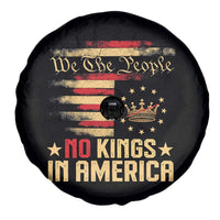 No Kings in America Spare Tire Cover Vintage Old American Flag Patriotic 1776 We The People TS10