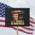No Kings in America Protest Sign Vintage Old American Flag Patriotic 1776 We The People - Wonder Print Shop