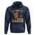 No Kings in America Hoodie Vintage Old American Flag Patriotic 1776 We The People - Wonder Print Shop