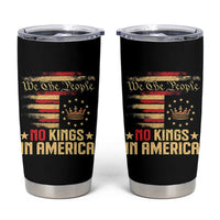 No Kings in America Tumbler Cup Vintage Old American Flag Patriotic 1776 We The People TS10