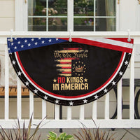 No Kings in America Patriotic Fan Flag Vintage Old American Flag 1776 We The People