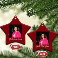 Y'all Need Jesus Funny Girls Meme Saying Christian Humor Ceramic Ornament