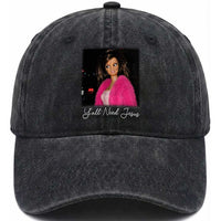 Y'all Need Jesus Funny Girls Meme Saying Christian Humor Washed Cotton Baseball Cap