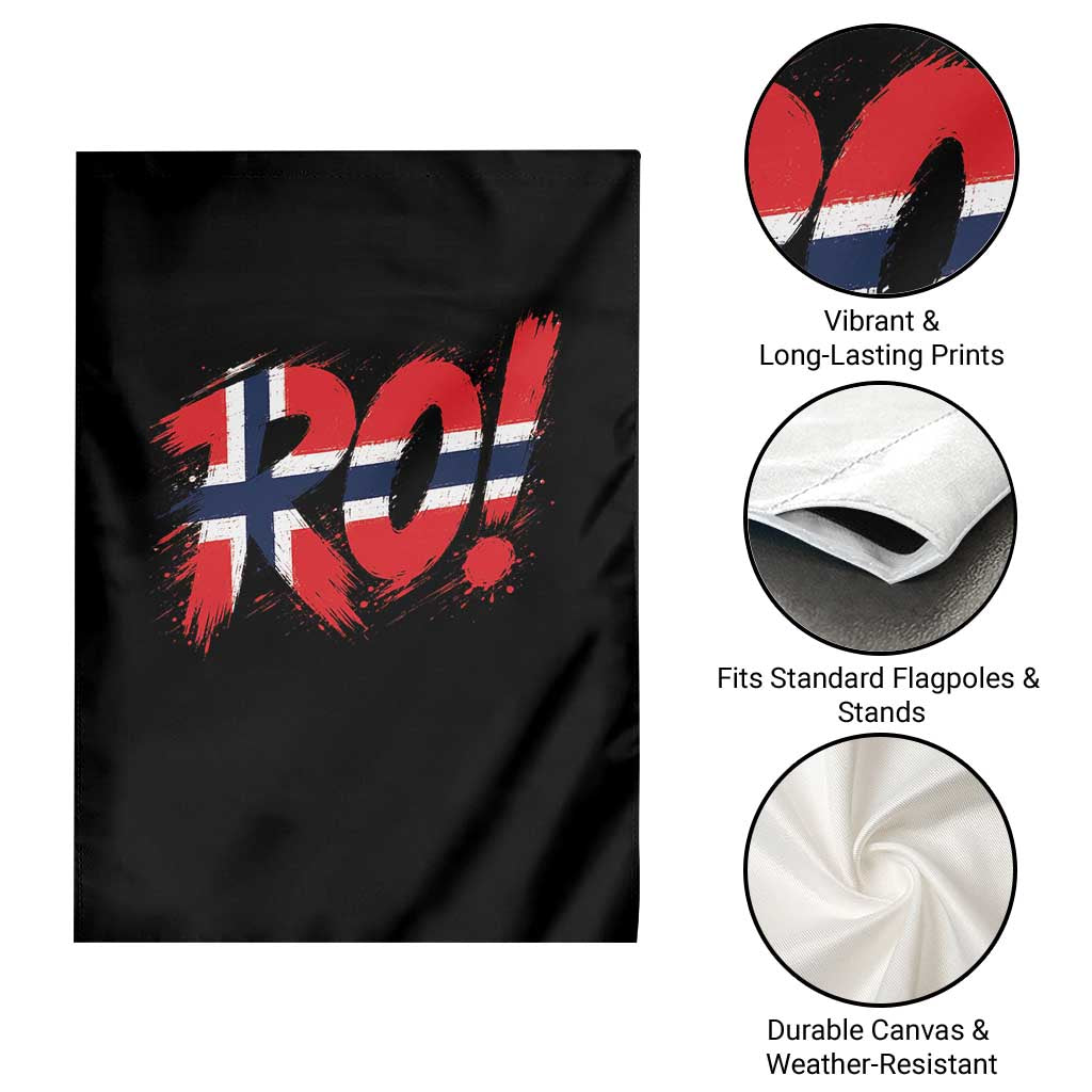 Ro Norway Viking Norwegian Flag Nordic Pride Garden Flag