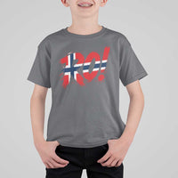 Ro Norway Viking Norwegian Flag Nordic Pride T Shirt For Kid