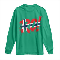 Ro Norway Viking Norwegian Flag Nordic Pride Long Sleeve Shirt