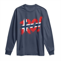Ro Norway Viking Norwegian Flag Nordic Pride Long Sleeve Shirt