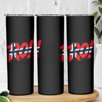 Ro Norway Viking Norwegian Flag Nordic Pride Skinny Tumbler