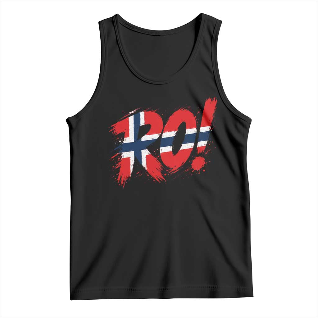 Ro Norway Viking Norwegian Flag Nordic Pride Tank Top