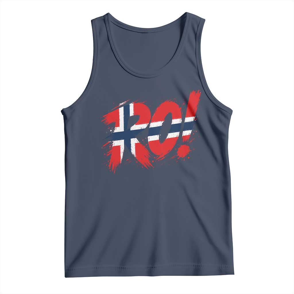 Ro Norway Viking Norwegian Flag Nordic Pride Tank Top