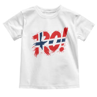 Ro Norway Viking Norwegian Flag Nordic Pride Toddler T Shirt