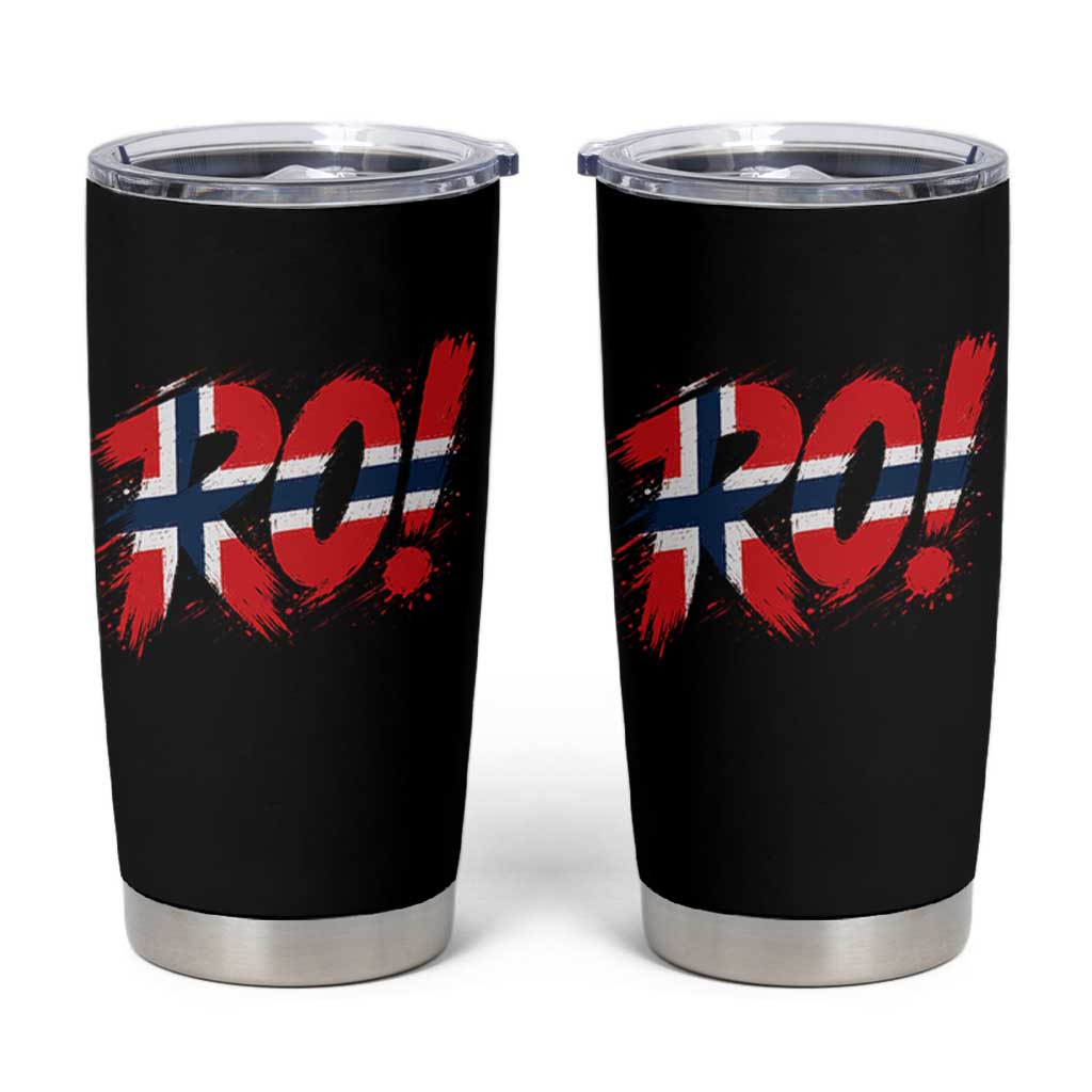 Ro Norway Viking Norwegian Flag Nordic Pride Tumbler Cup
