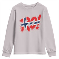 Ro Norway Viking Norwegian Flag Nordic Pride Youth Sweatshirt