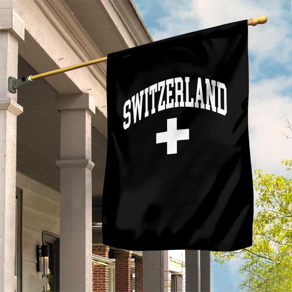 Switzerland Flag Vintage Garden Flag Swiss Retro Vintage