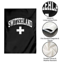 Switzerland Flag Vintage Garden Flag Swiss Retro Vintage
