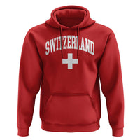 Switzerland Flag Vintage Hoodie Swiss Retro Vintage