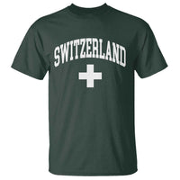 Switzerland Flag Vintage T Shirt Swiss Retro Vintage