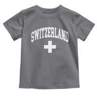 Switzerland Flag Vintage Toddler T Shirt Swiss Retro Vintage