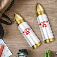 Switzerland Fan Bullet Tumbler Vintage Retro Swiss Cross Flag