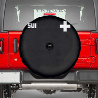 Switzerland Spare Tire Cover Retro Swiss Flag