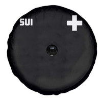 Switzerland Spare Tire Cover Retro Swiss Flag