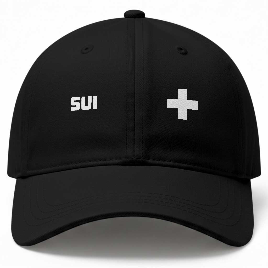 Switzerland Baseball Cap Retro Swiss Flag